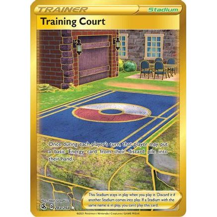 Training Court (Secret) 282/264 - SWSH08 Fusion Strike Holofoil