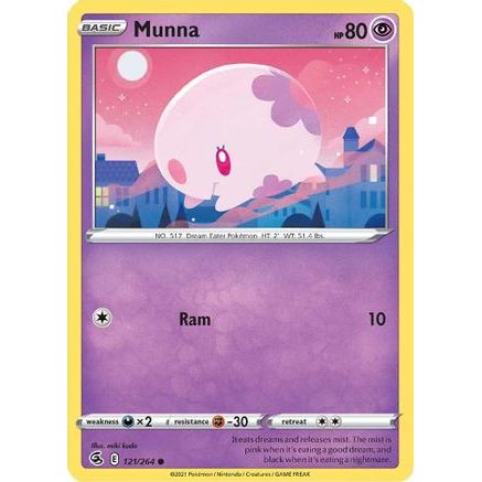 Munna 121/264 - SWSH08 Fusion Strike