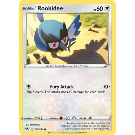 Rookidee 219/264 - SWSH08 Fusion Strike