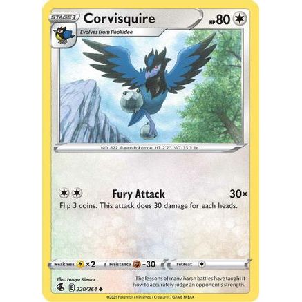 Corvisquire 220/264 - SWSH08 Fusion Strike