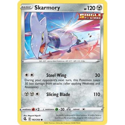 Skarmory 182/264 - SWSH08 Fusion Strike Reverse Holofoil