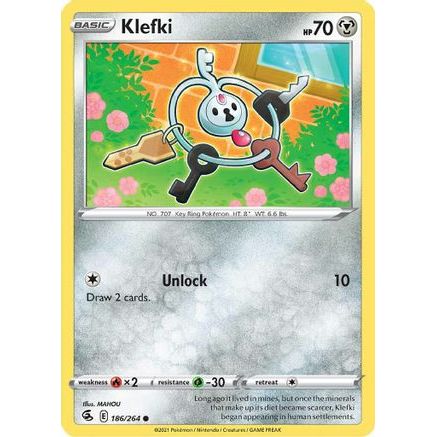 Klefki 186/264 - SWSH08 Fusion Strike Reverse Holofoil