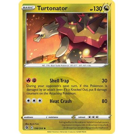 Turtonator 198/264 - SWSH08 Fusion Strike