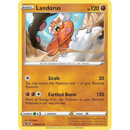 Landorus 148/264 - SWSH08 Fusion Strike Holofoil