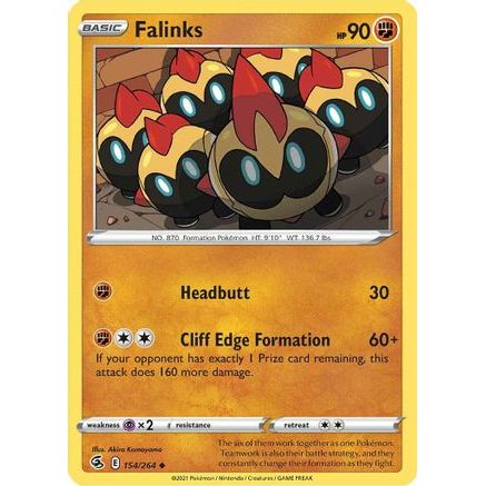 Falinks (154) 154/264 - SWSH08 Fusion Strike Reverse Holofoil