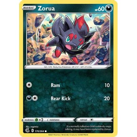 Zorua 170/264 - SWSH08 Fusion Strike