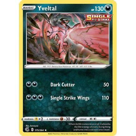 Yveltal 175/264 - SWSH08 Fusion Strike