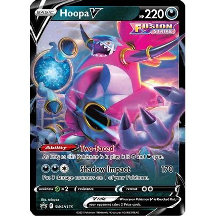 Hoopa V - SWSH176 SWSH176/307 - SWSH Sword & Shield Promo Cards Holofoil