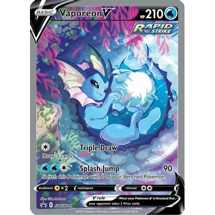 Vaporeon V - SWSH181 SWSH181/307 - SWSH Sword & Shield Promo Cards Holofoil