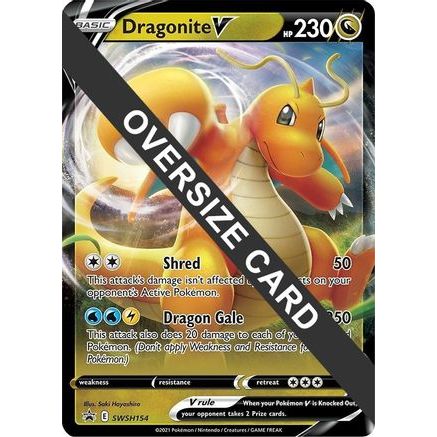 Dragonite V - SWSH154 SWSH154 - Jumbo Cards Holofoil