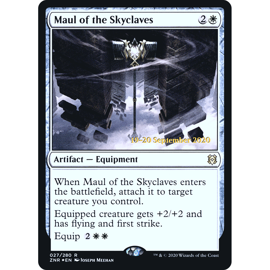 Maul of the Skyclaves (PRE-027) - Zendikar Rising Promos Foil
