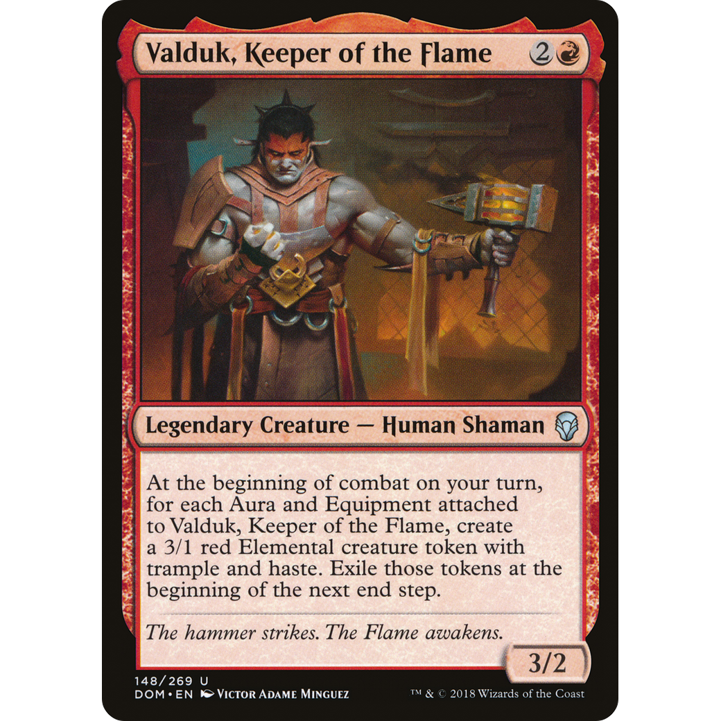 Valduk, Keeper of the Flame (DOM-148) - Dominaria