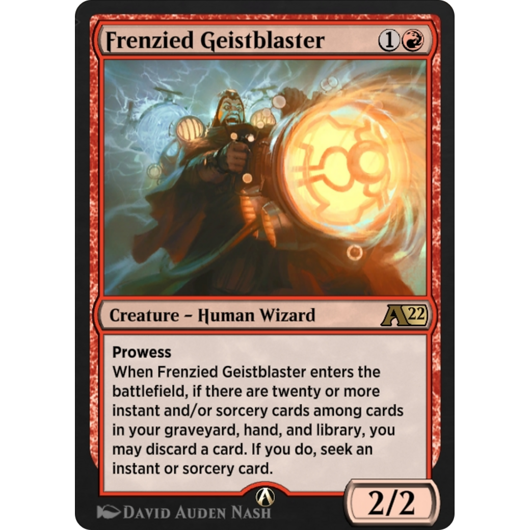 Frenzied Geistblaster (Y22-041) - Alchemy: Innistrad