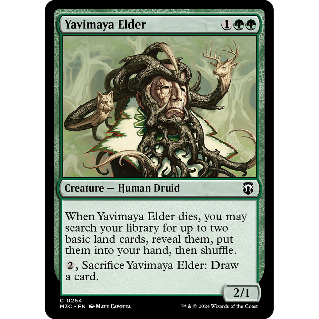 Yavimaya Elder (M3C-254) - Modern Horizons 3 Commander Foil