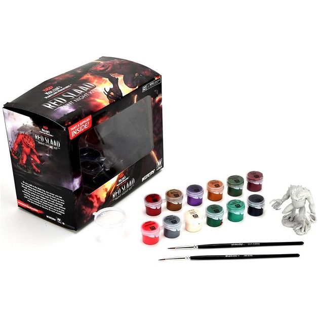 Nolzur's Marvelous Miniatures: Paint Night Kit - Red Slaad