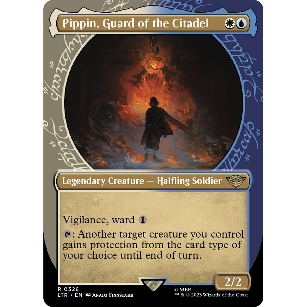 Pippin, Guard of the Citadel (LTR-326) - The Lord of the Rings: Tales of Middle-earth: (Showcase) (Borderless)