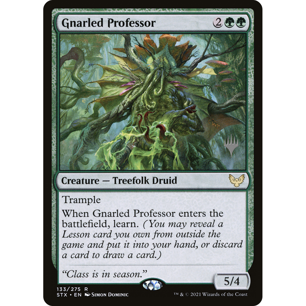 Gnarled Professor (PPSTX-133) - Strixhaven: School of Mages Promos