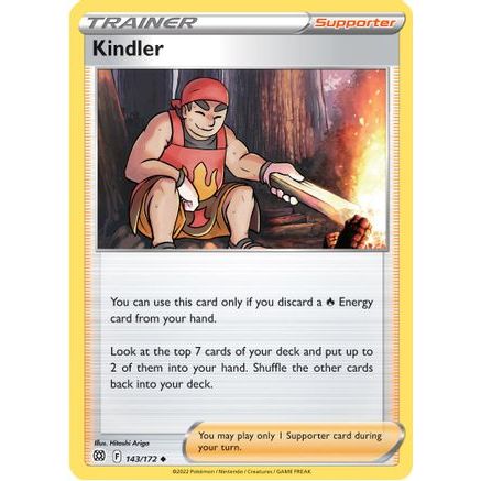 Kindler 143/172 - SWSH09 Brilliant Stars Reverse Holofoil