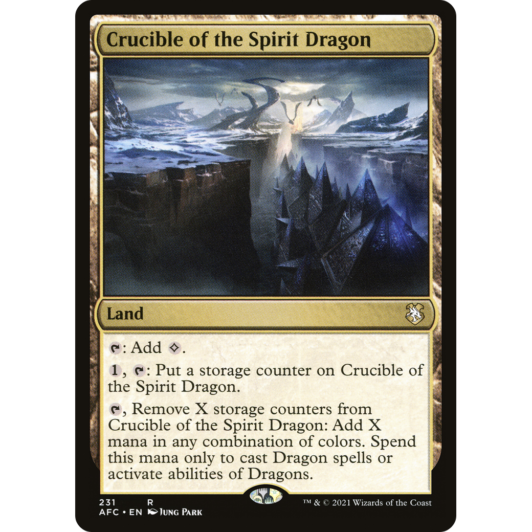 Crucible of the Spirit Dragon (AFC-231) - Forgotten Realms Commander