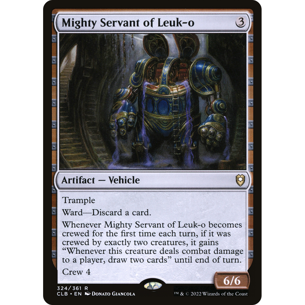 Mighty Servant of Leuk-o (CLB-324) - Commander Legends: Battle for Baldur's Gate