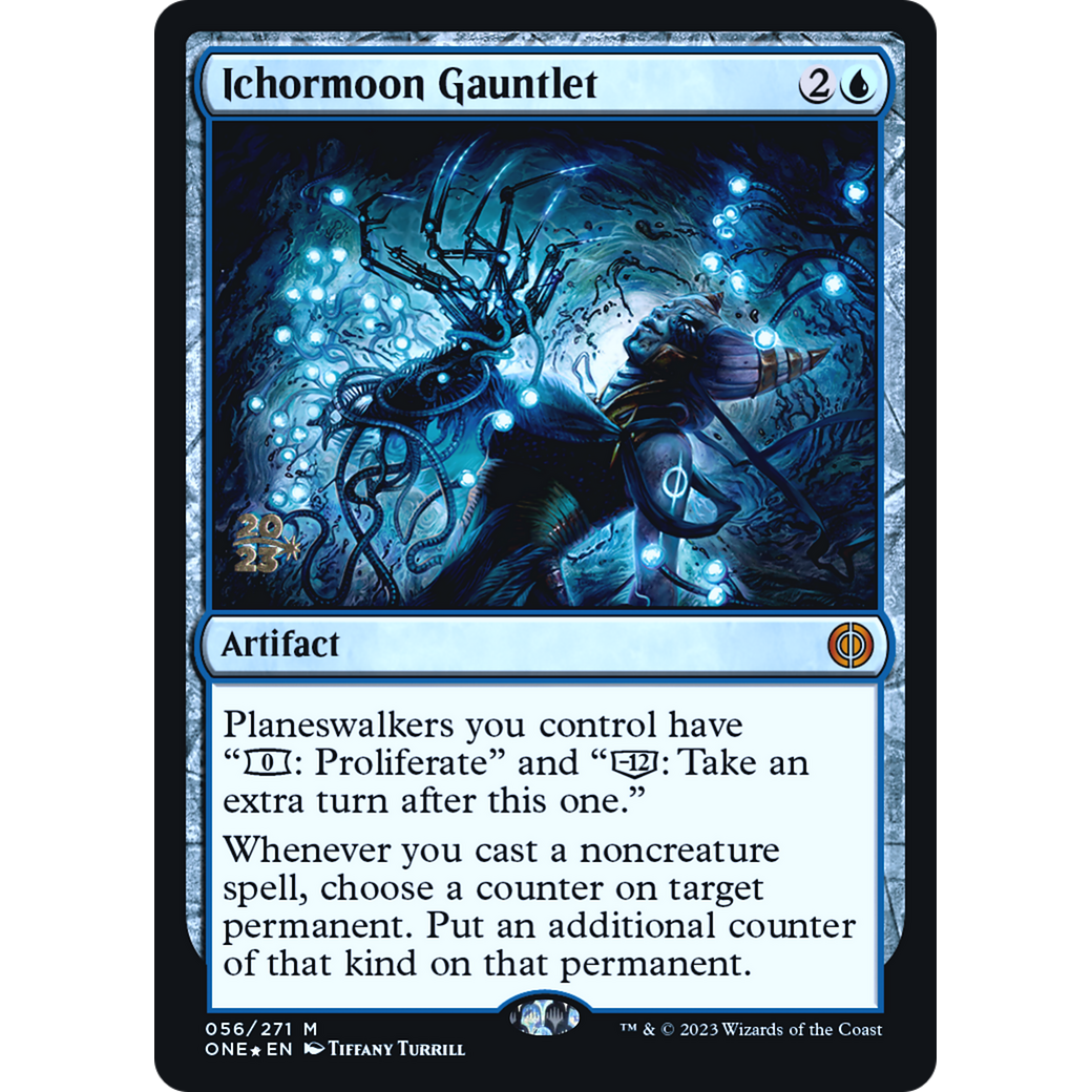 Ichormoon Gauntlet (PRE-56S) - Phyrexia: All Will Be One Promos Foil