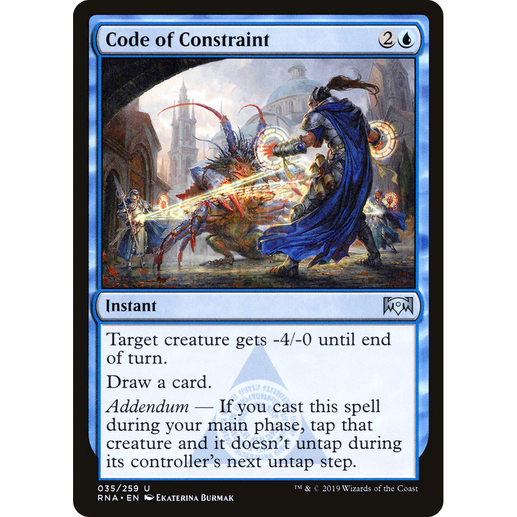 Code of Constraint (RNA-035) - Ravnica Allegiance