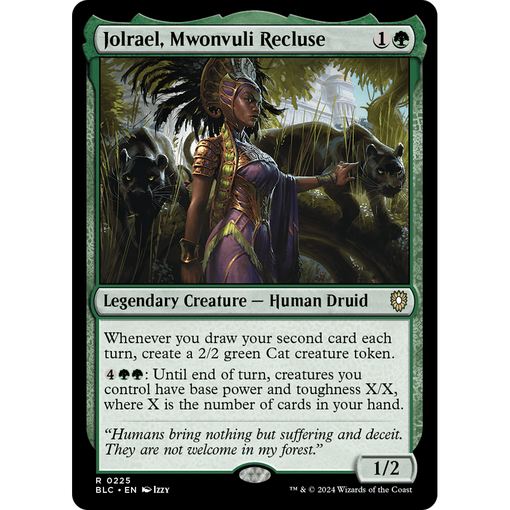 Jolrael, Mwonvuli Recluse (BLC-225) - Bloomburrow Commander