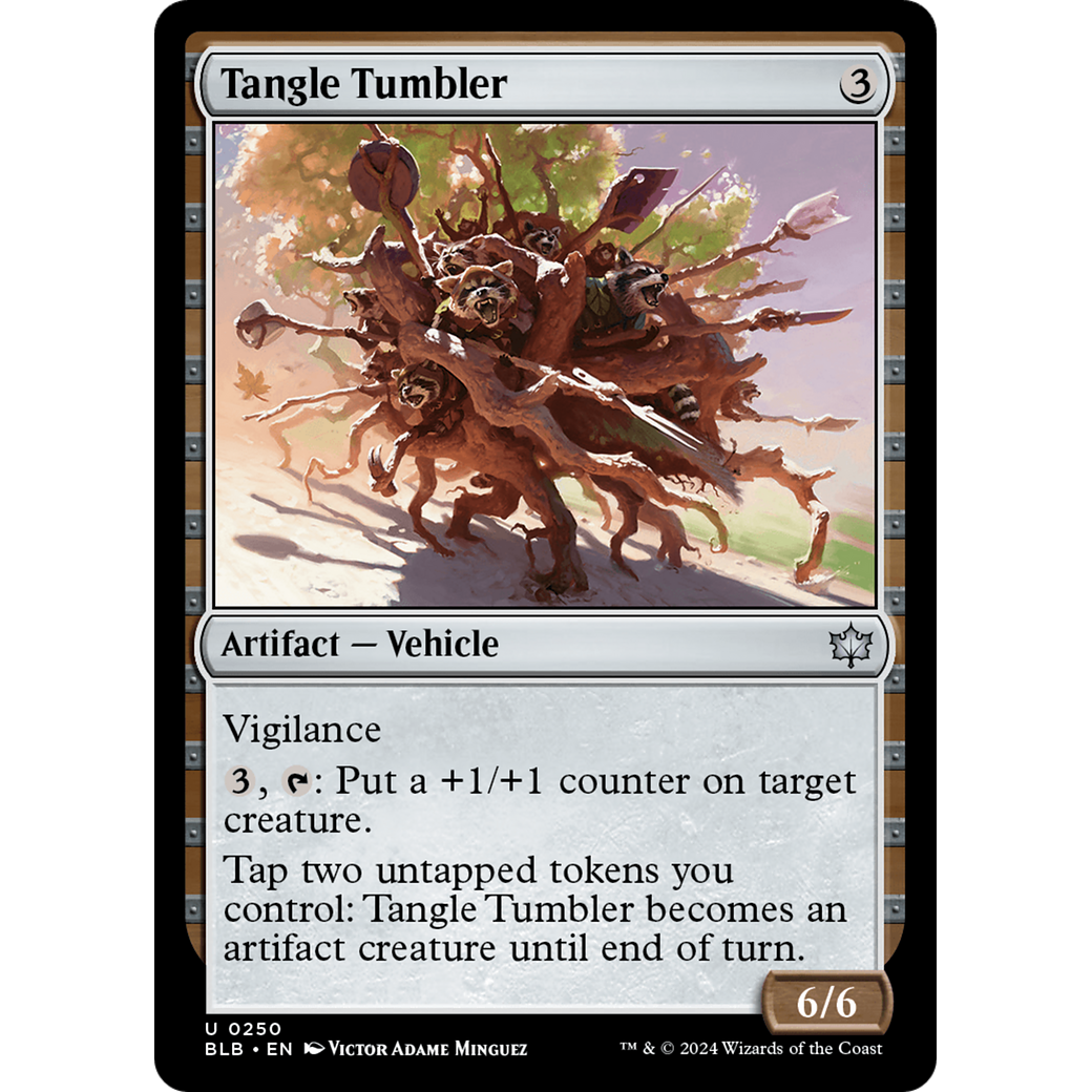 Tangle Tumbler (BLB-250) - Bloomburrow Foil
