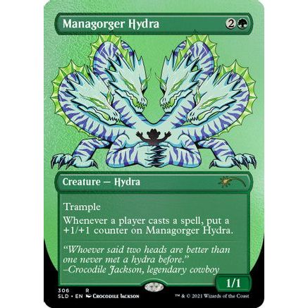 Managorger Hydra (Foil Etched) (SLD-306) - Secret Lair Drop Series Foil