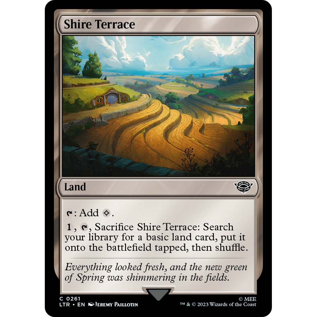 Shire Terrace (LTR-261) - The Lord of the Rings: Tales of Middle-earth Foil