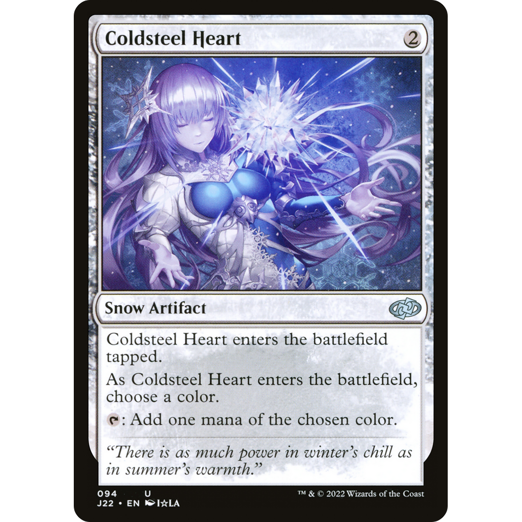 Coldsteel Heart (J22-094) - Jumpstart 2022: (snow)