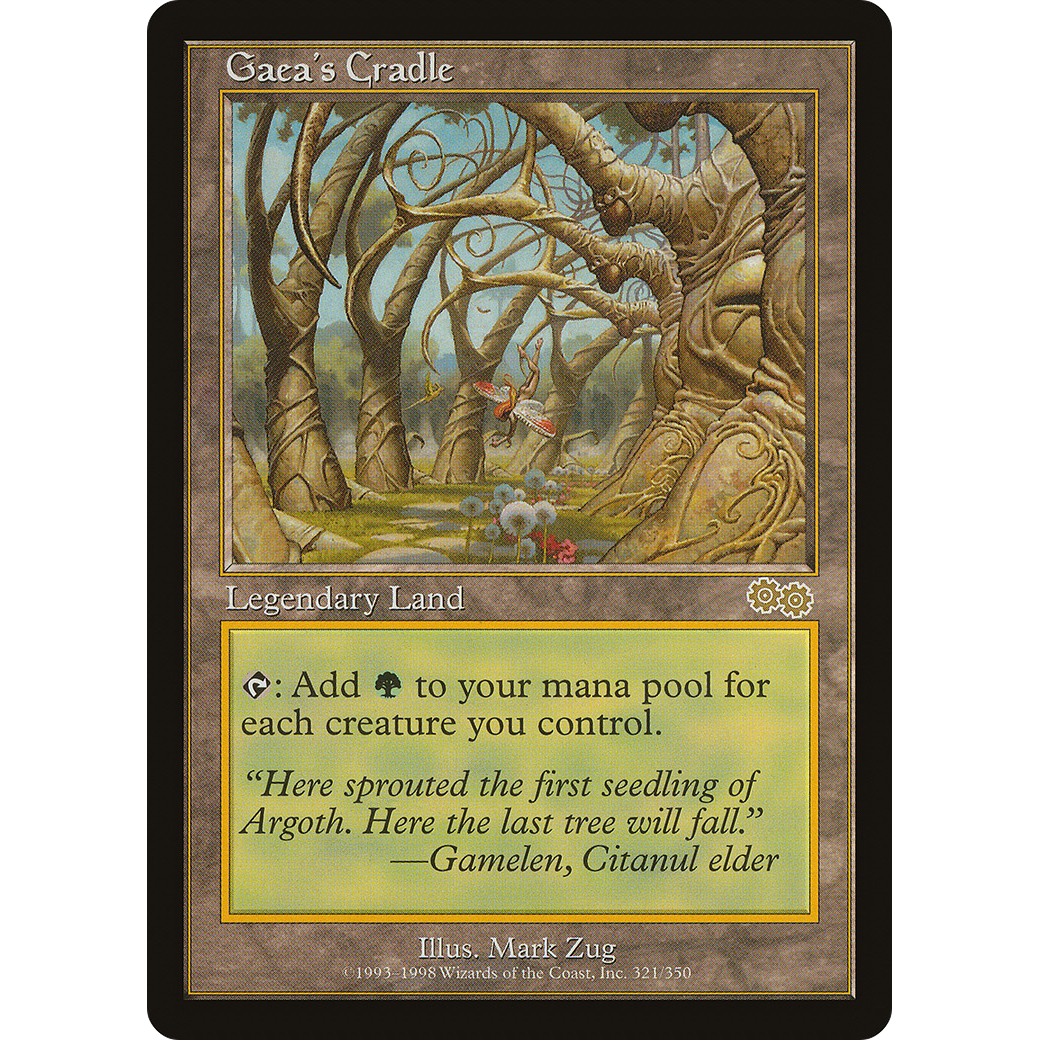 Gaea's Cradle (USG-321) - Urza's Saga