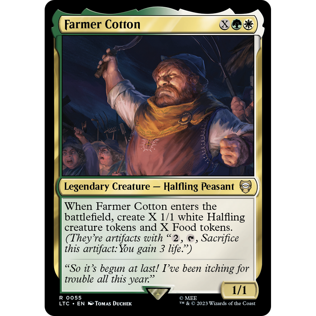 Farmer Cotton (LTC-055) - Tales of Middle-earth Commander