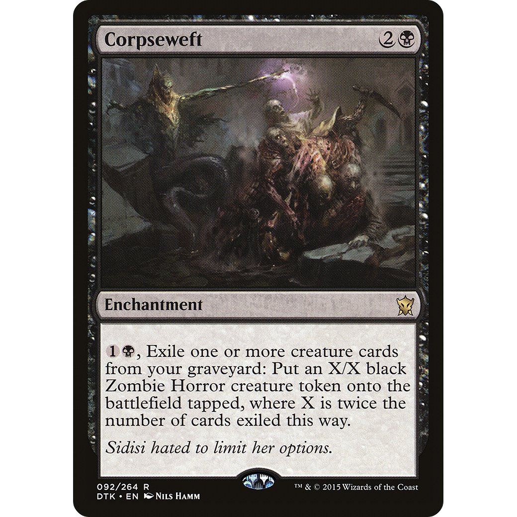 Corpseweft (DTK-092) - Dragons of Tarkir Foil
