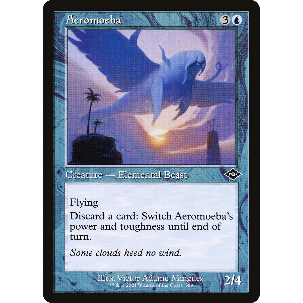 Aeromoeba (Retro Frame) (MH2-389) - Modern Horizons 2