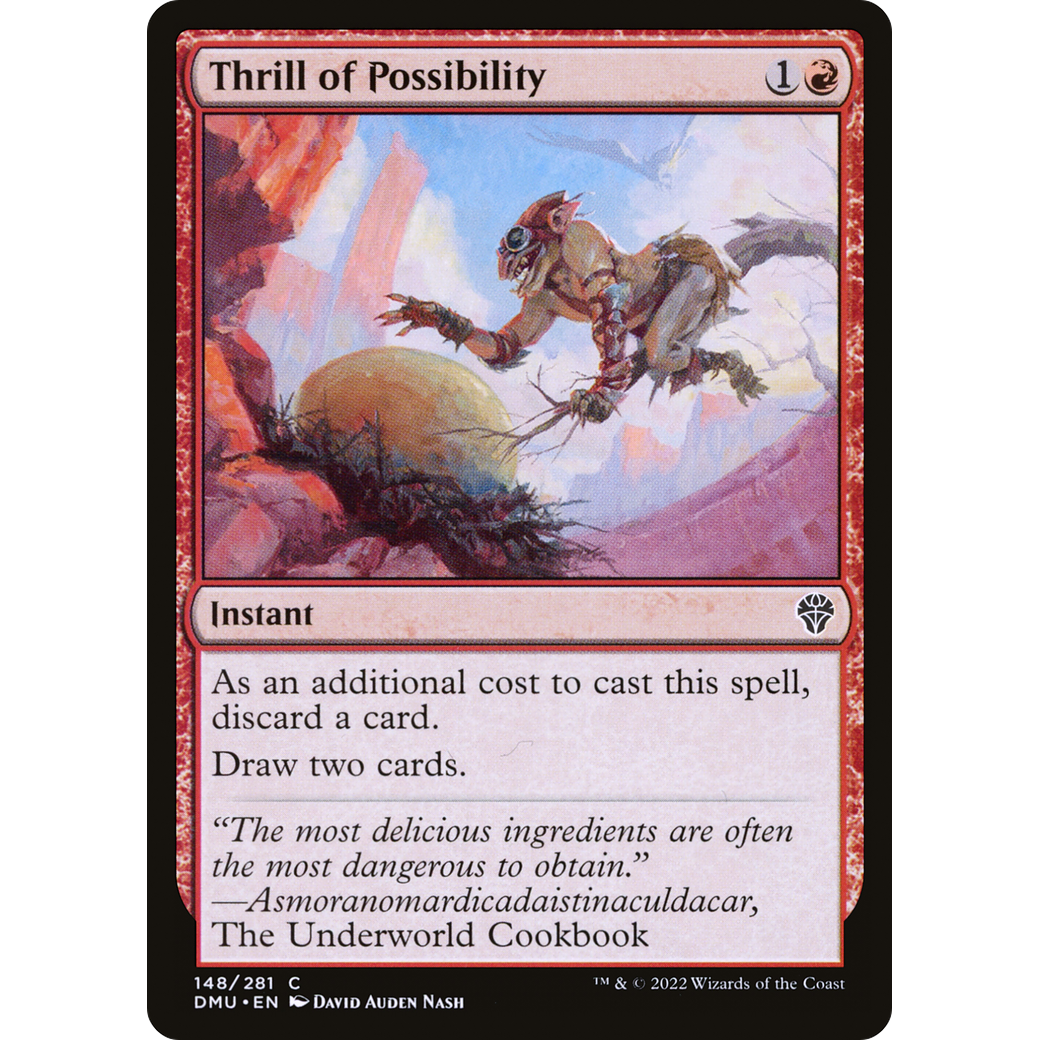 Thrill of Possibility (DMU-148) - Dominaria United Foil