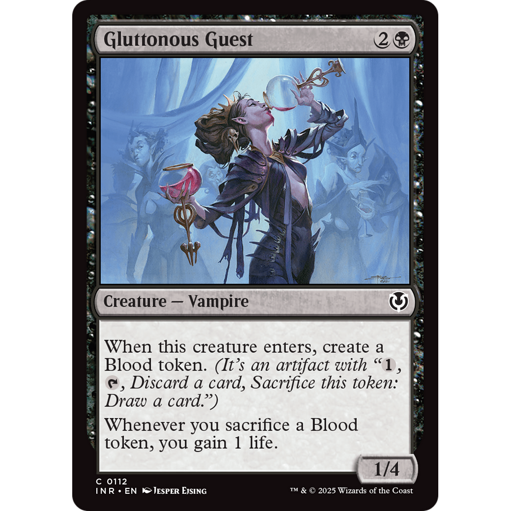 Gluttonous Guest (INR-112) - Innistrad Remastered Foil