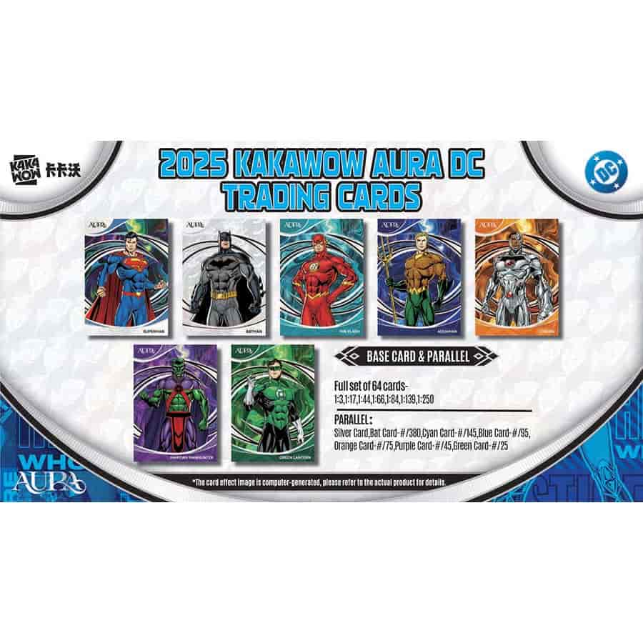 2025 Aura DC Hobby Edition Trading Cards