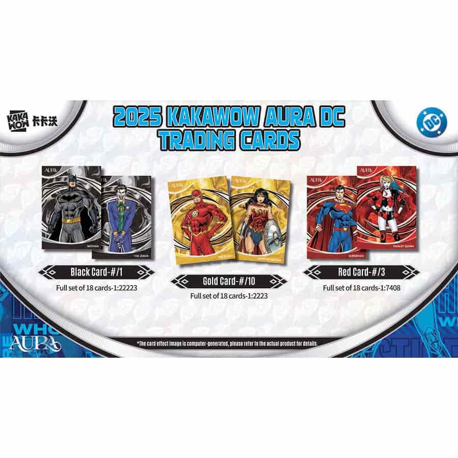 2025 Aura DC Hobby Edition Trading Cards