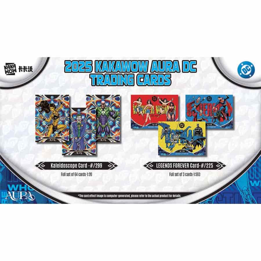 2025 Aura DC Hobby Edition Trading Cards
