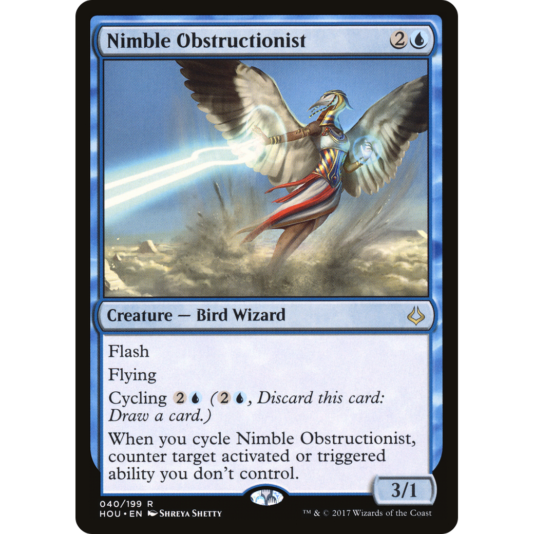 Nimble Obstructionist (HOU-040) - Hour of Devastation