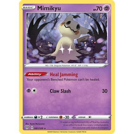 Mimikyu - 081/189 81 - Miscellaneous Cards & Products Holofoil