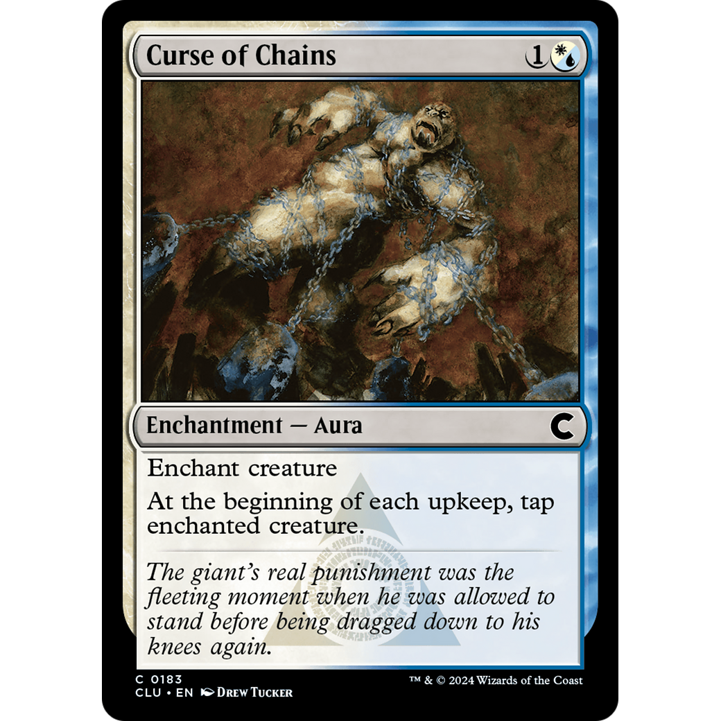 Curse of Chains (CLU-183) - Ravnica: Clue Edition