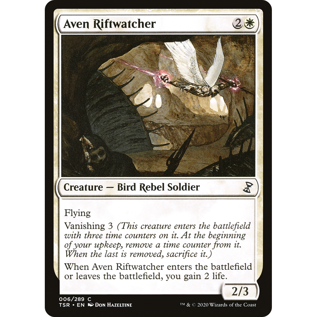 Aven Riftwatcher (TSR-006) - Time Spiral Remastered Foil
