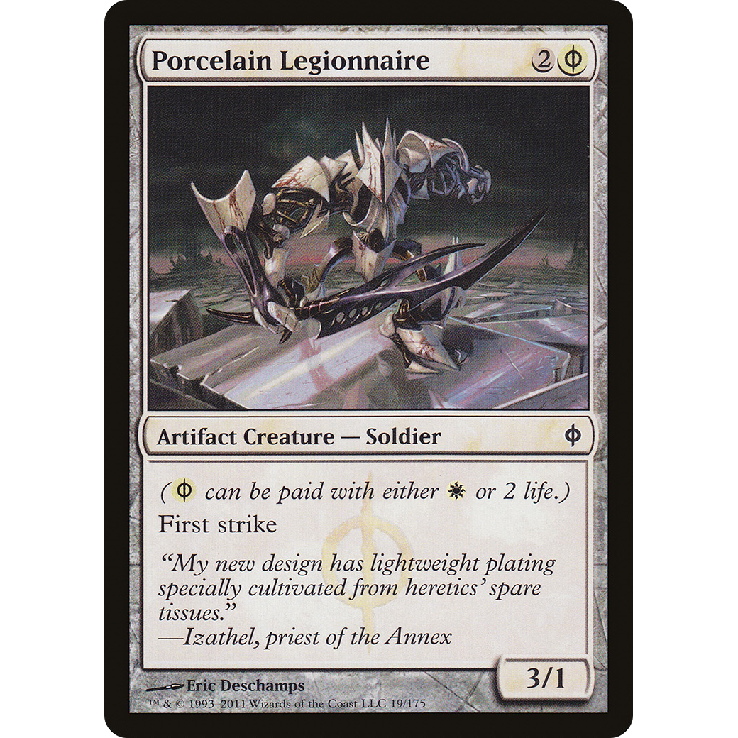 Porcelain Legionnaire (NPH-019) - New Phyrexia Foil