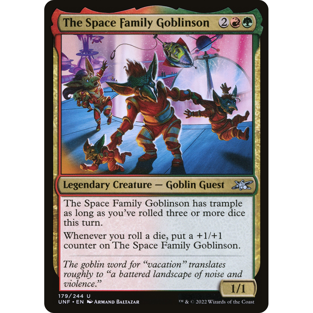 The Space Family Goblinson (UNF-179) - Unfinity