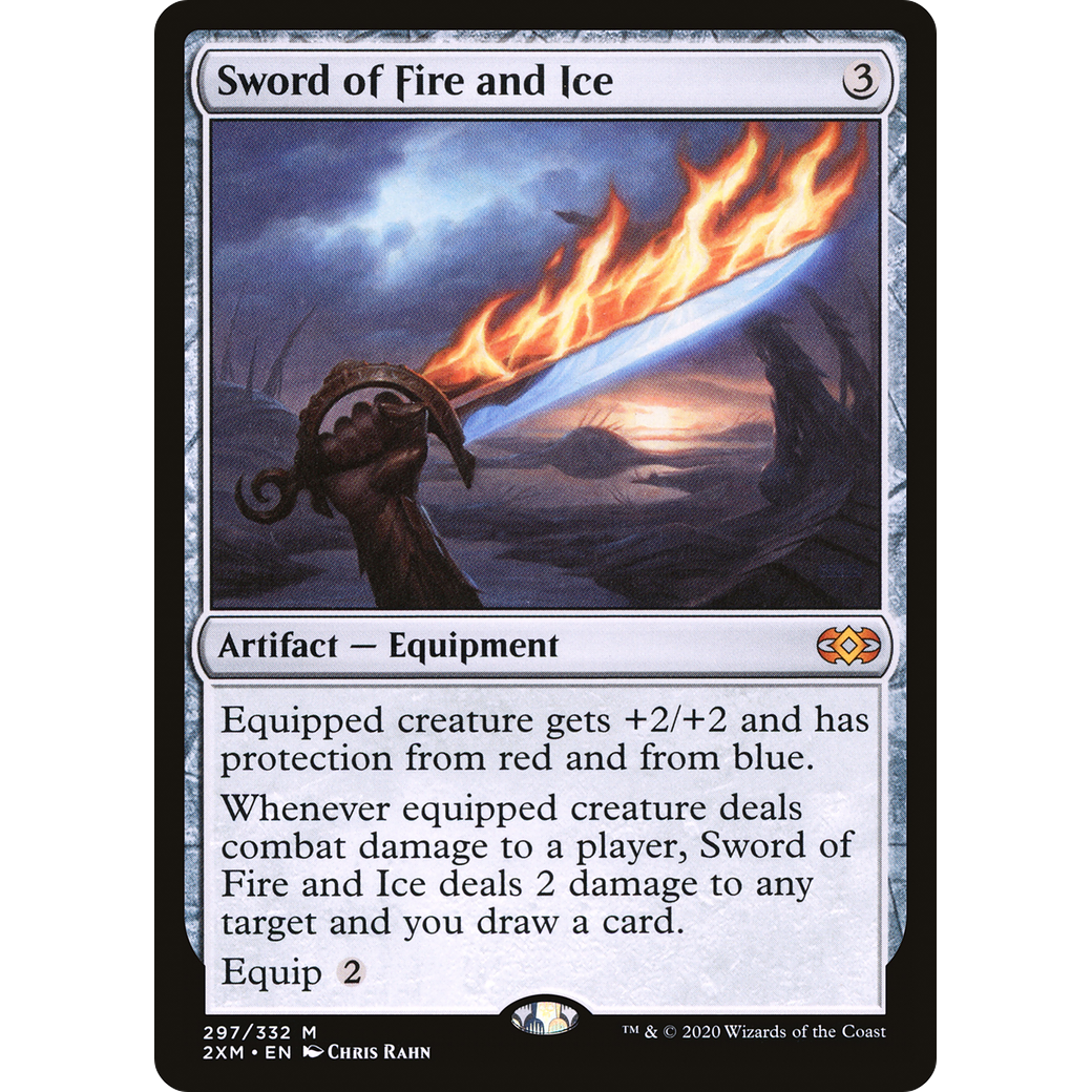 Sword of Fire and Ice (2XM-297) - Double Masters Foil