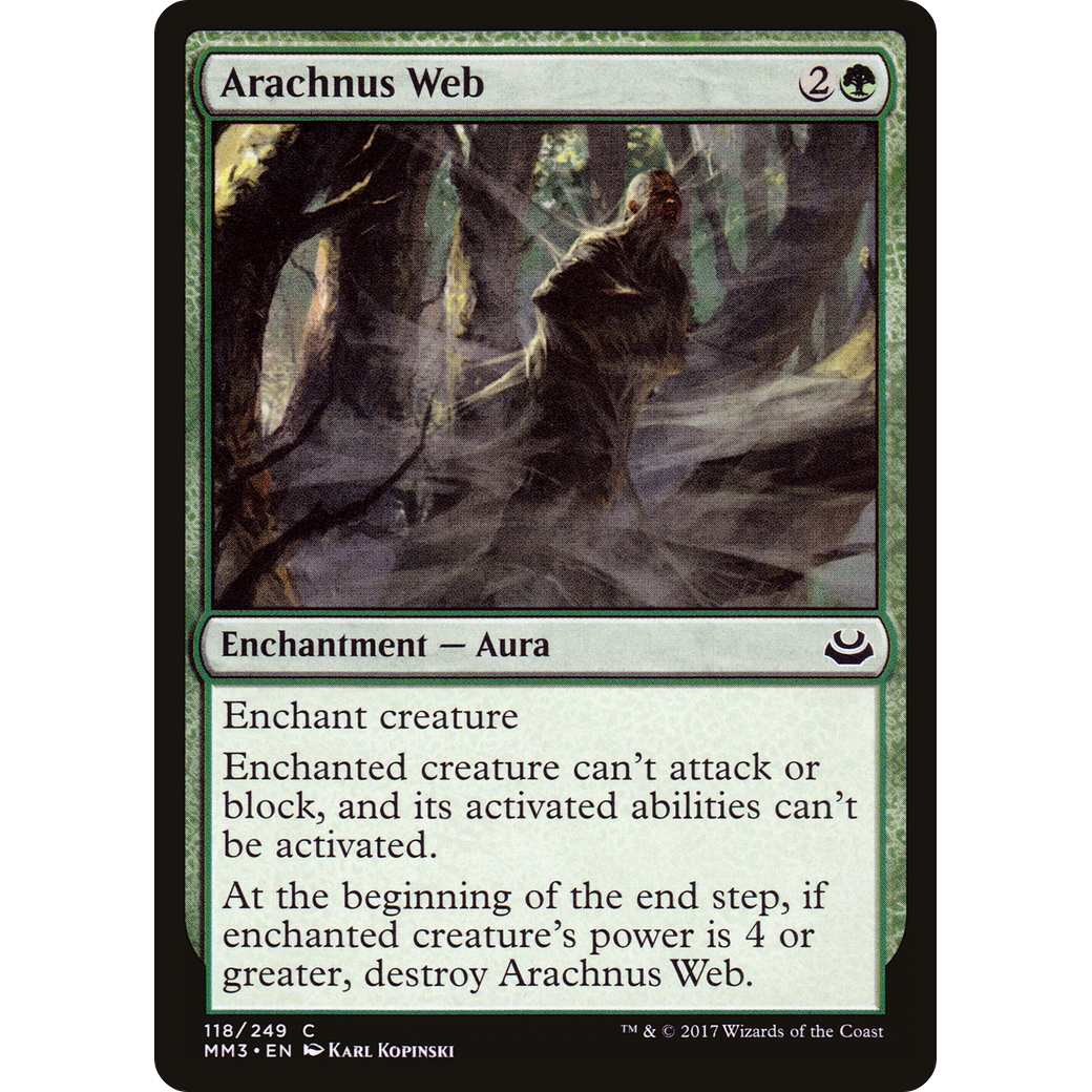 Arachnus Web (MM3-118) - Modern Masters 2017