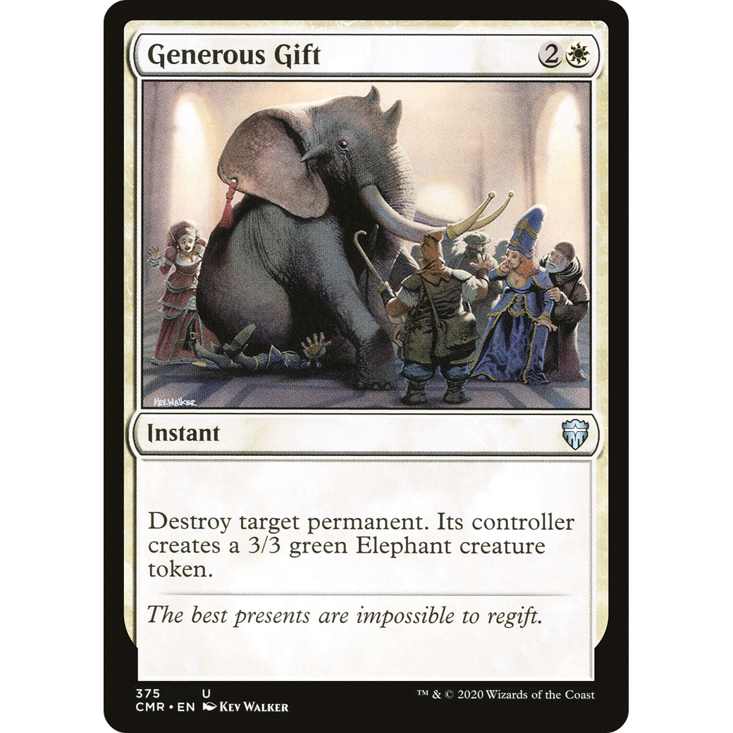 Generous Gift (CMR-375) - Commander Legends