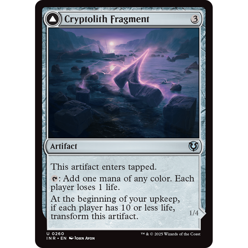 Cryptolith Fragment // Aurora of Emrakul (INR-260) - Innistrad Remastered Foil